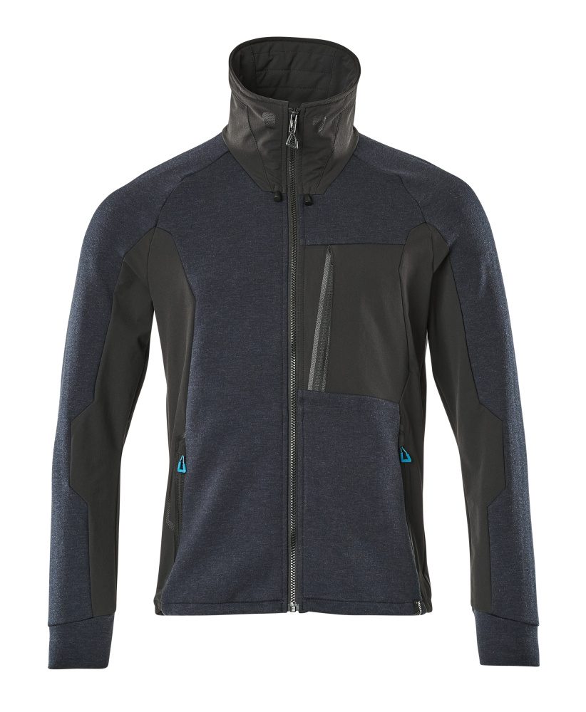 Mascot mit Stehkragen Advanced Sweatjacke – schwarzblau