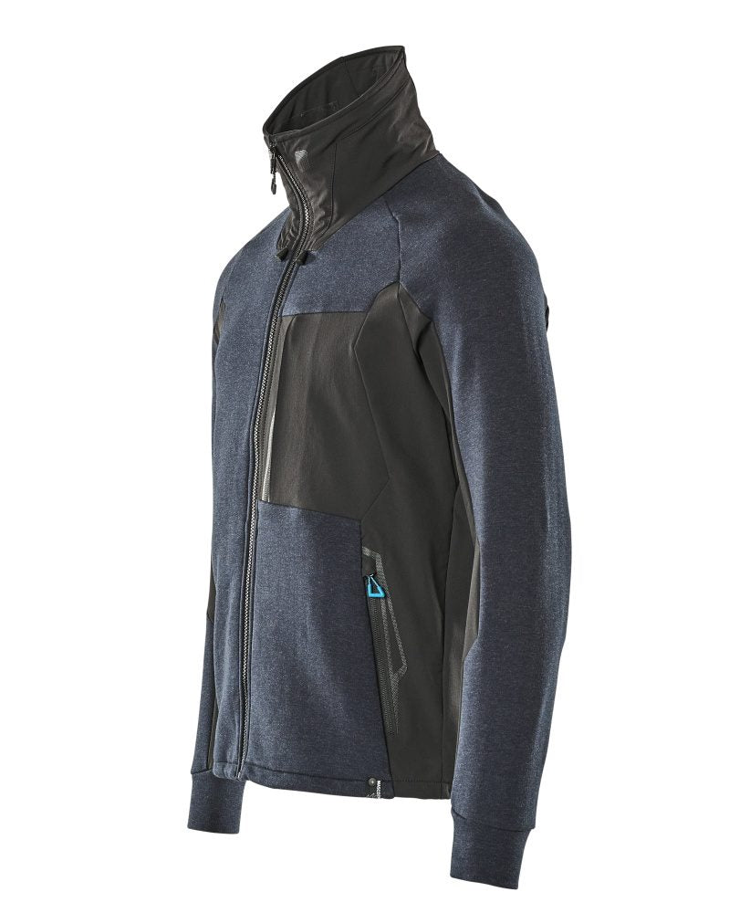 Mascot mit Stehkragen Advanced Sweatjacke – schwarzblau