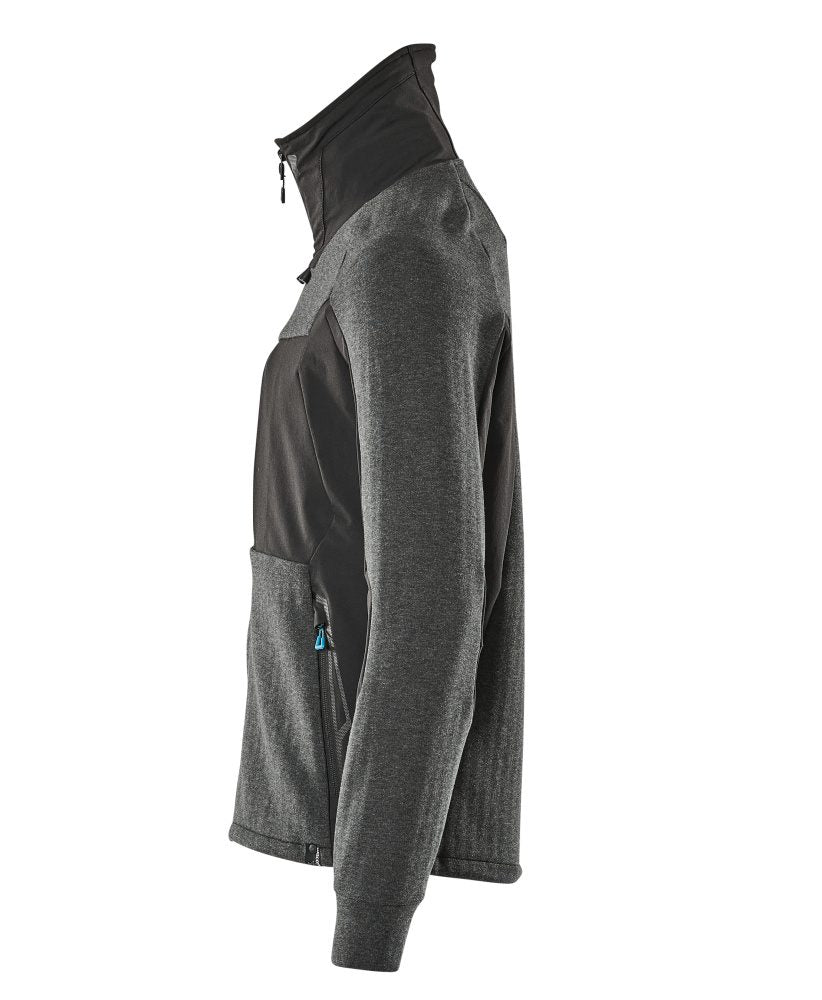 Mascot mit Stehkragen Advanced Sweatjacke – schwarz