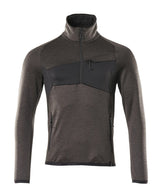 Mascot Accelerate Fleecepullover – dunkelanthrazit/schwarz