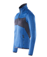Mascot Accelerate Fleecepullover – azurblau/schwarzblau