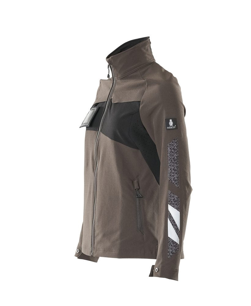 Mascot Damen Accelerate Stretch-Bundjacke – dunkelanthrazit/schwarz