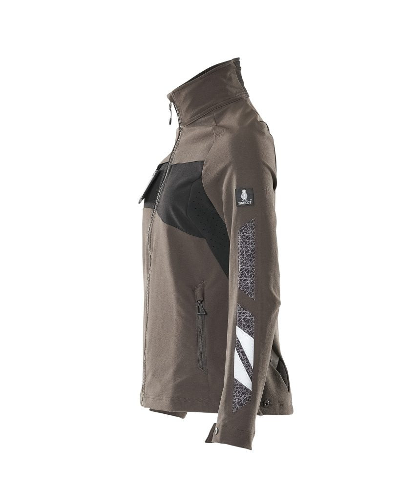 Mascot Damen Accelerate Stretch-Bundjacke – dunkelanthrazit/schwarz