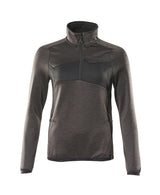 Mascot Damen Accelerate Fleecepullover – dunkelanthrazit/schwarz