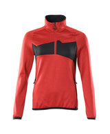 Mascot Damen Accelerate Fleecepullover – verkehrsrot/schwarz