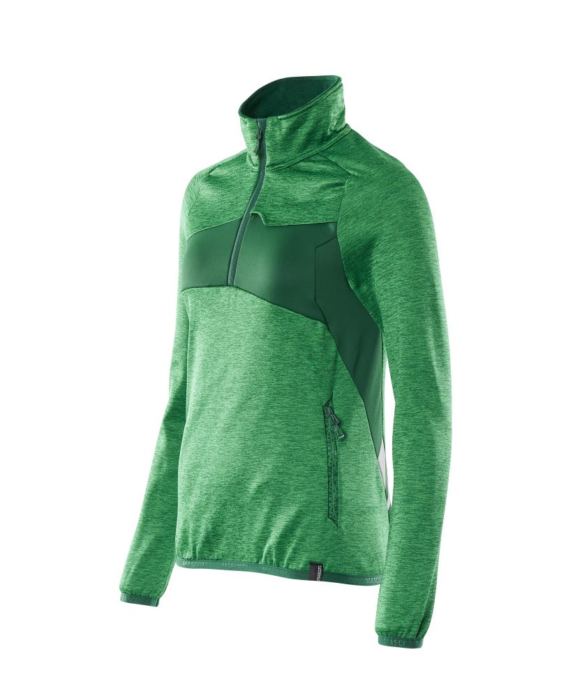 Mascot Damen Accelerate Fleecepullover – grasgrün/grün