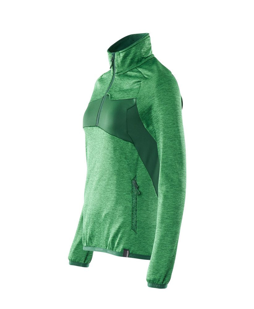 Mascot Damen Accelerate Fleecepullover – grasgrün/grün