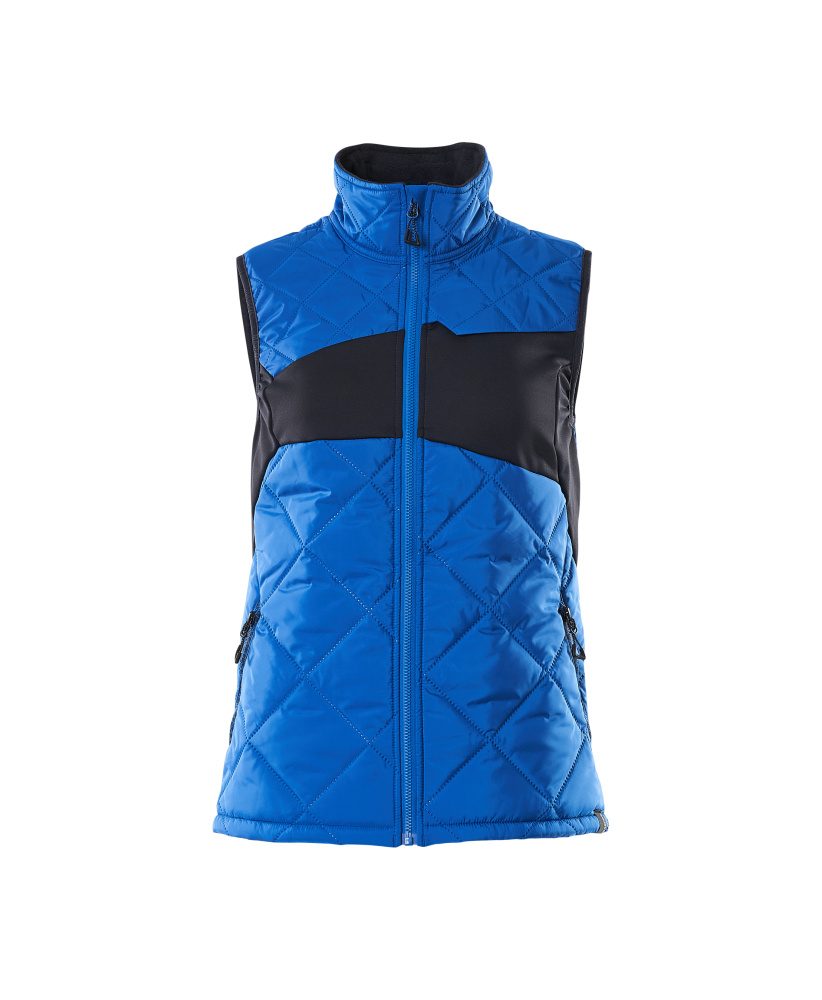 Mascot Damen mit Climascot Accelerate Steppweste – azurblau/schwarzblau