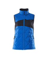 Mascot Damen mit Climascot Accelerate Steppweste – azurblau/schwarzblau