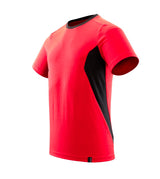 Mascot Accelerate 100% Baumwolle T-Shirt – verkehrsrot/schwarz