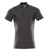 Mascot Accelerate Polo-Shirt mit Coolmax Pro – dunkelanthrazit/schwarz