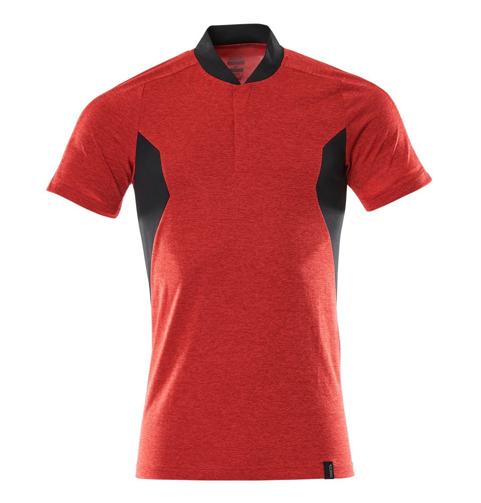 Mascot Accelerate Polo-Shirt mit Coolmax Pro – verkehrsrot/schwarz