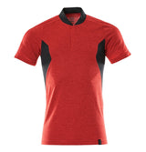 Mascot Accelerate Polo-Shirt mit Coolmax Pro – verkehrsrot/schwarz