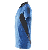 Mascot Accelerate Polo-Shirt mit Coolmax Pro – azurblau/schwarzblau