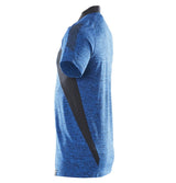 Mascot Accelerate Polo-Shirt mit Coolmax Pro – azurblau/schwarzblau