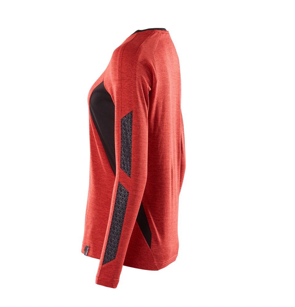 Mascot Damen Coolmax Pro Accelerate Langarmshirt – verkehrsrot/schwarz