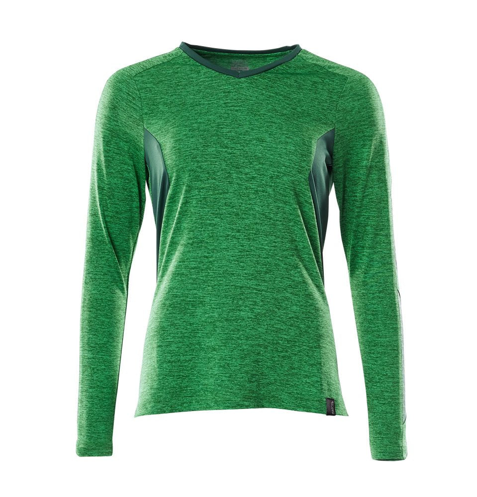 Mascot Damen Coolmax Pro Accelerate Langarmshirt – grasgrün/grün