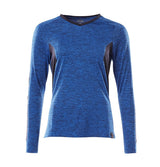 Mascot Damen Coolmax Pro Accelerate Langarmshirt – azurblau/schwarzblau