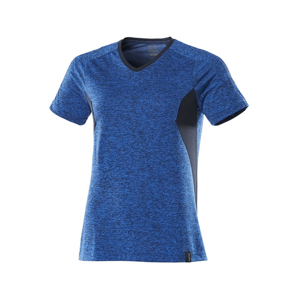 Mascot Damen mit Coolmax Pro Accelerate T-Shirt – azurblau/schwarzblau
