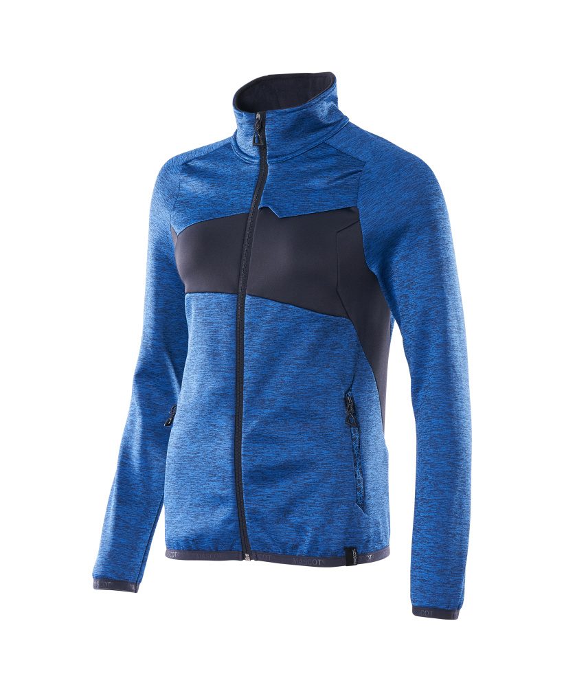 Mascot Damen Accelerate Fleecejacke – azurblau/schwarzblau
