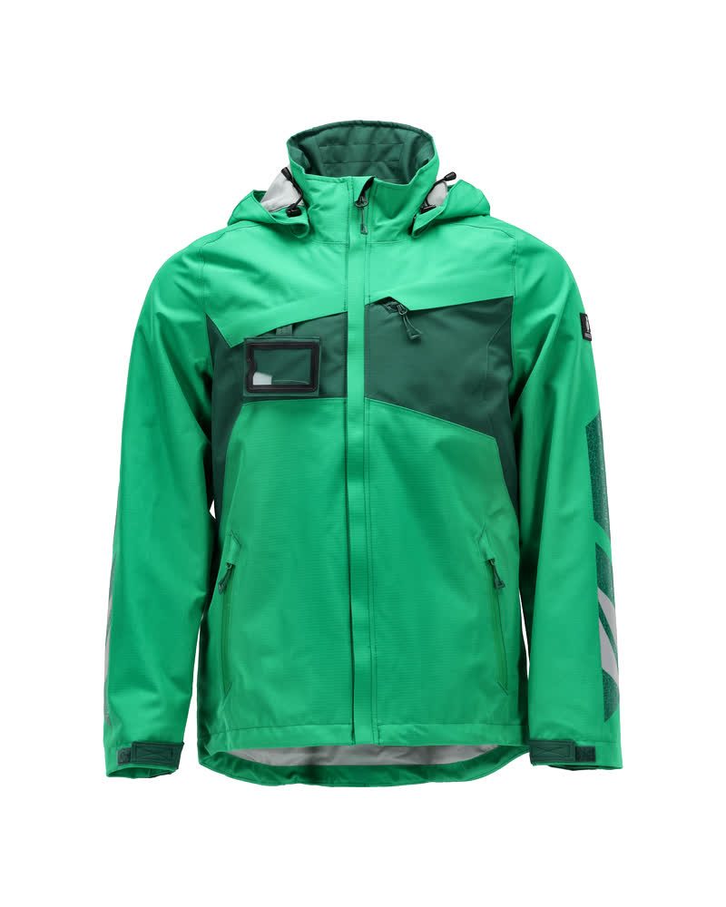 Mascot Accelerate Hardshell-Regenjacke – grasgrün/grün