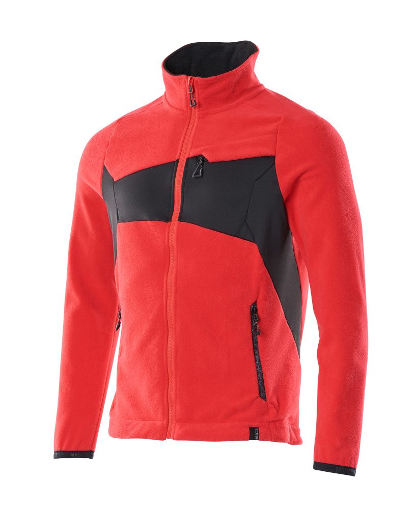 Mascot Accelerate Antipilling Fleecejacke – verkehrsrot/schwarz