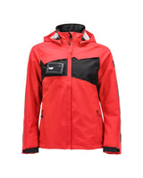 Mascot Damen Accelerate Hardshell-Regenjacke – verkehrsrot/schwarz