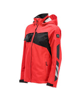 Mascot Damen Accelerate Hardshell-Regenjacke – verkehrsrot/schwarz