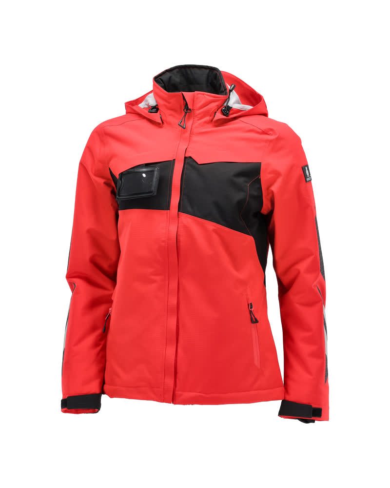 Mascot Damen m. Climascot Accelerate Winterjacke – verkehrsrot/schwarz