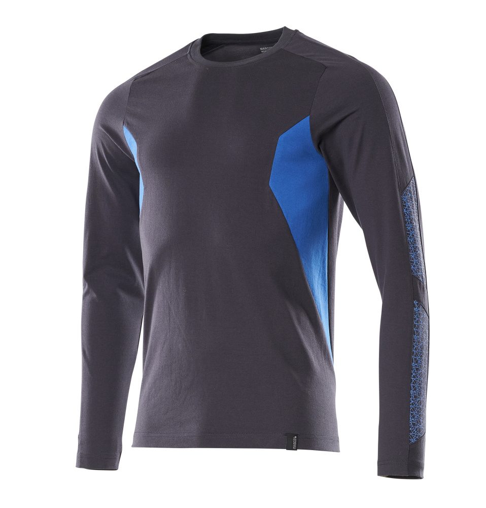 Mascot Accelerate Langarmshirt – schwarzblau/azurblau