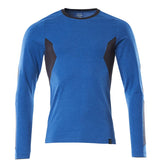 Mascot Accelerate Langarmshirt – azurblau/schwarzblau