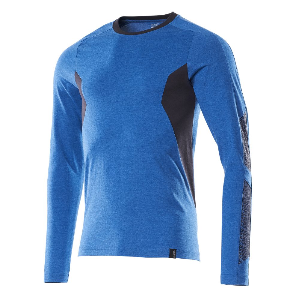 Mascot Accelerate Langarmshirt – azurblau/schwarzblau