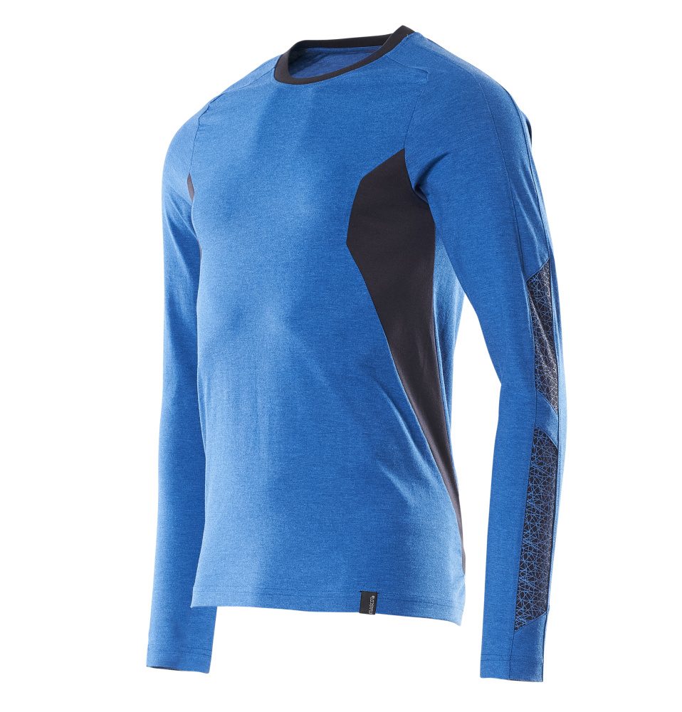 Mascot Accelerate Langarmshirt – azurblau/schwarzblau