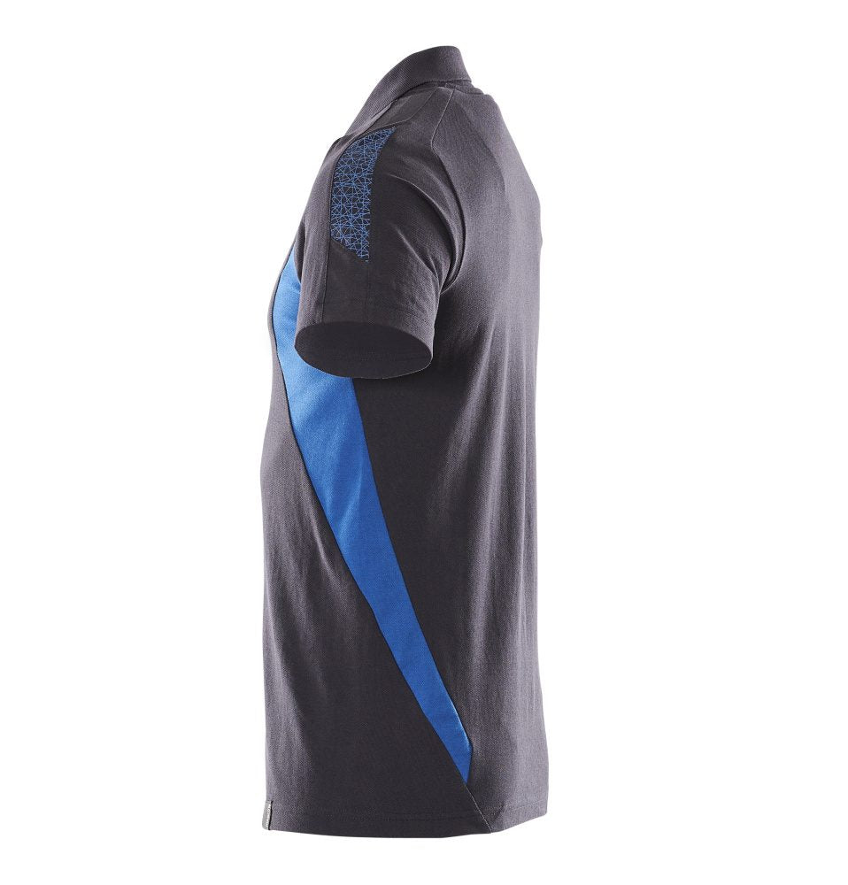 Mascot Accelerate Poloshirt – schwarzblau/azurblau