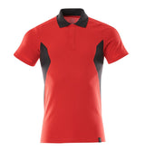 Mascot Accelerate Poloshirt – verkehrsrot/schwarz