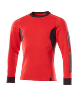 Mascot Accelerate Sweatshirt – verkehrsrot/schwarz