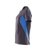 Mascot Damen Accelerate T-Shirt – schwarzblau/azurblau