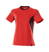 Mascot Damen Accelerate T-Shirt – verkehrsrot/schwarz