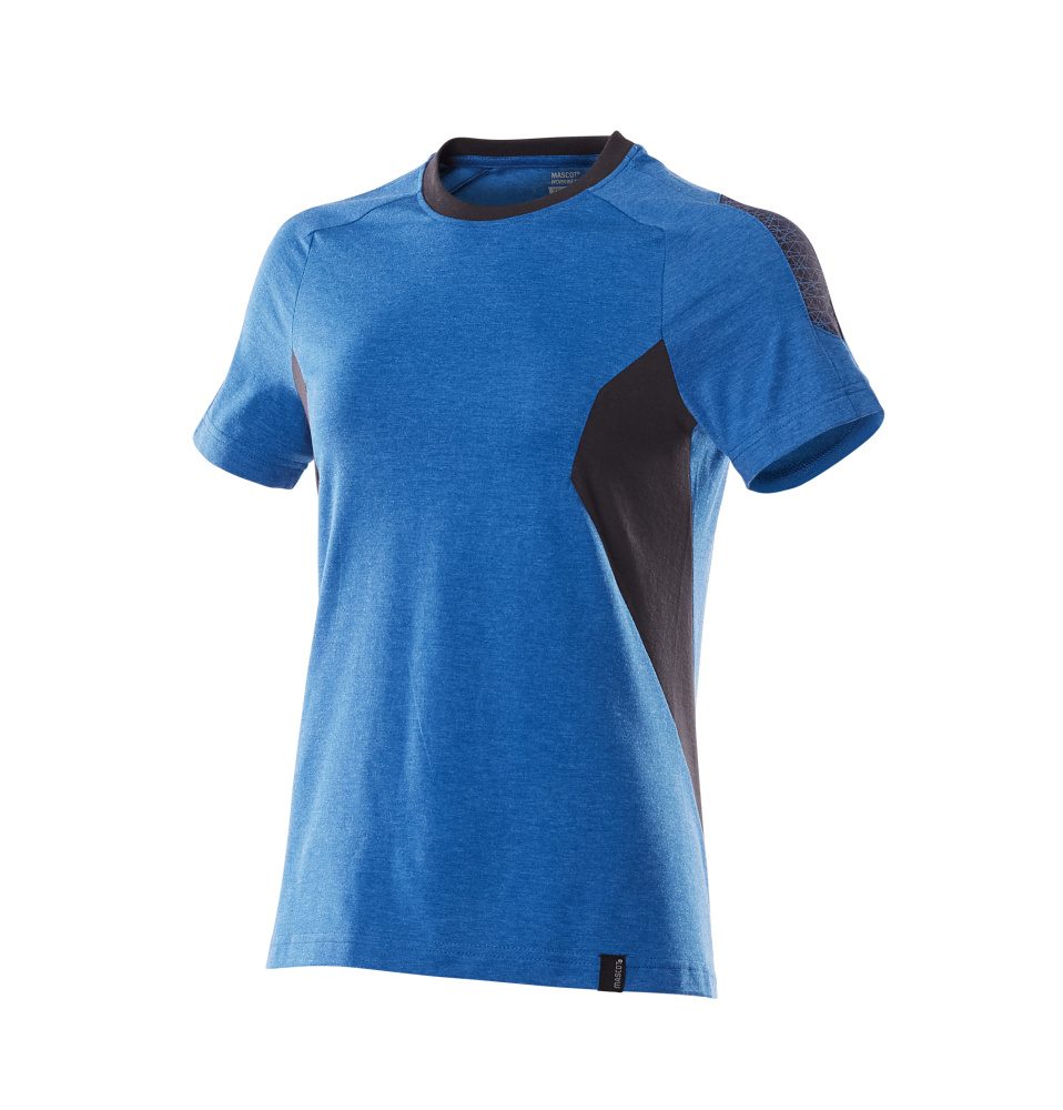 Mascot Damen Accelerate T-Shirt – azurblau/schwarzblau