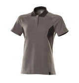 Mascot Damen Accelerate Poloshirt – dunkelanthrazit/schwarz