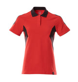 Mascot Damen Accelerate Poloshirt – verkehrsrot/schwarz