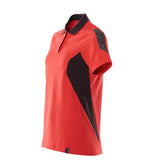 Mascot Damen Accelerate Poloshirt – verkehrsrot/schwarz