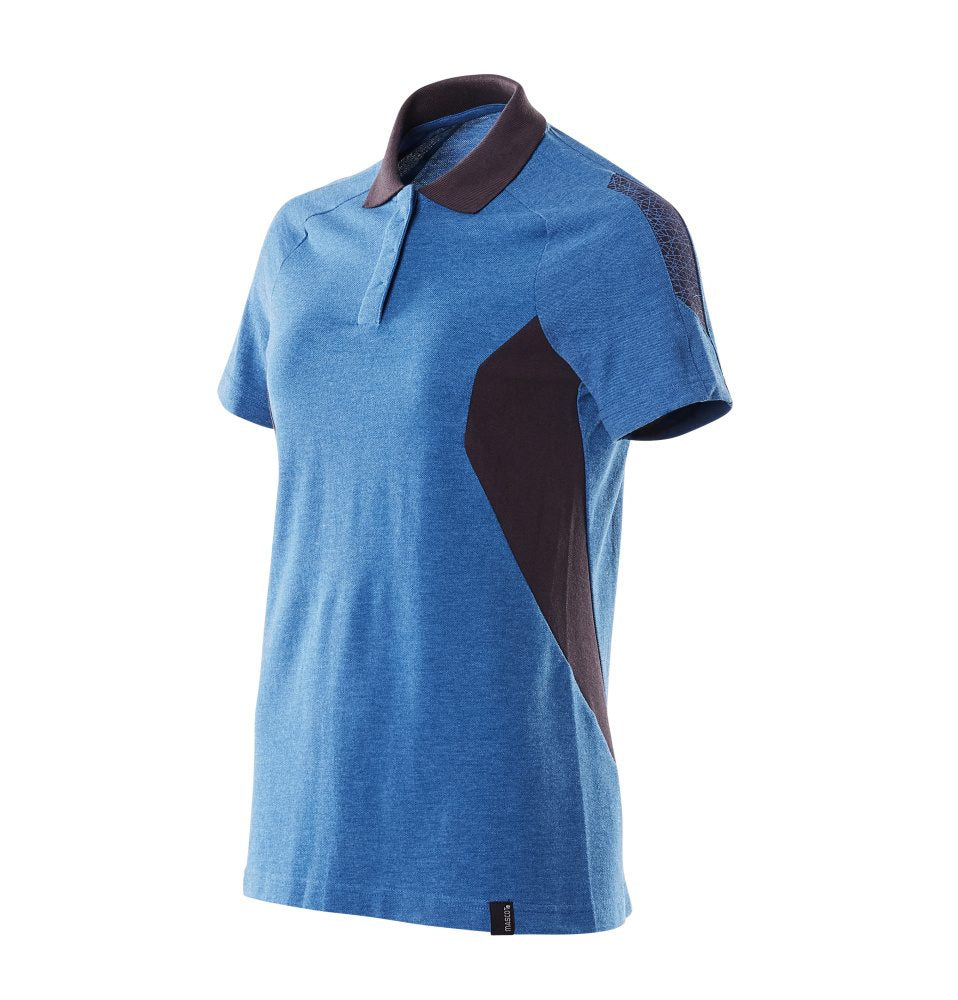 Mascot Damen Accelerate Poloshirt – azurblau/schwarzblau