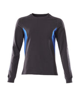 Mascot Damen Accelerate Sweatshirt – schwarzblau/azurblau