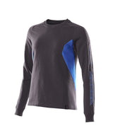 Mascot Damen Accelerate Sweatshirt – schwarzblau/azurblau