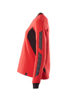 Mascot Damen Accelerate Sweatshirt – verkehrsrot/schwarz
