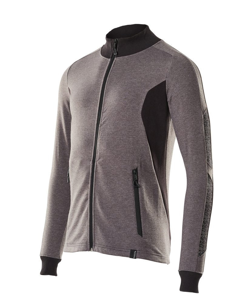 Mascot Accelerate Sweatjacke – dunkelanthrazit/schwarz