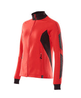 Mascot Damen Accelerate Sweatjacke – verkehrsrot/schwarz