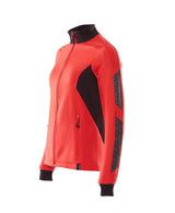 Mascot Damen Accelerate Sweatjacke – verkehrsrot/schwarz