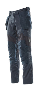 Mascot Accelerate Stretch-Einsätze Handwerkerhose – schwarzblau